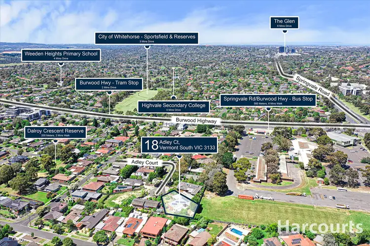 Third view of Homely house listing, 18 Adley Court, Vermont South VIC 3133