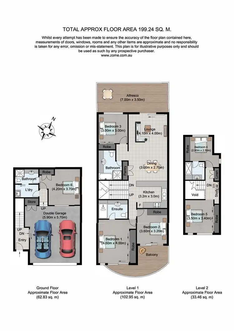 Second view of Homely townhouse listing, 100/4 University Drive, Robina QLD 4226