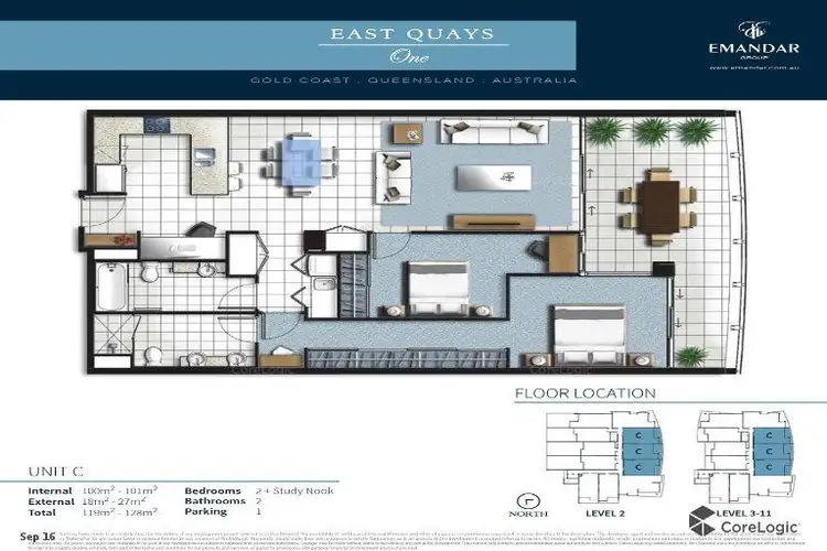 Second view of Homely unit listing, 2506-25/31 East Quay Drive, Biggera Waters QLD 4216