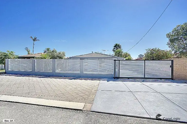 Main view of Homely house listing, 5 Pallens Grove, Mirrabooka WA 6061
