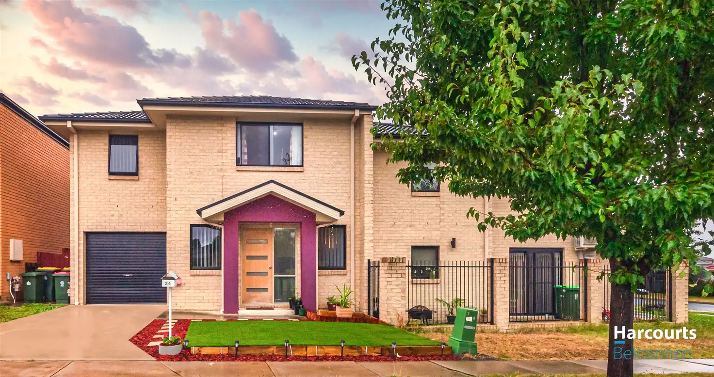 Main view of Homely house listing, 24 Loveday Crescent, Casey ACT 2913