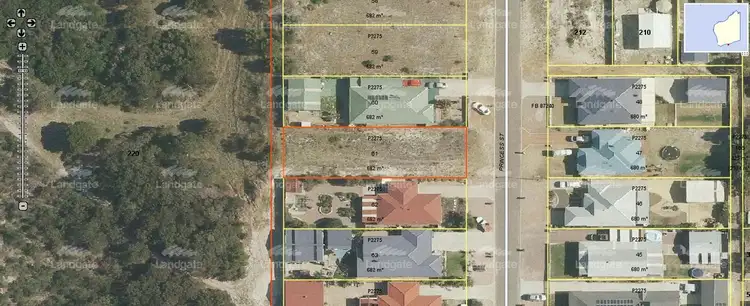 Main view of Homely land listing, 15 Princess St, Pink Lake WA 6450