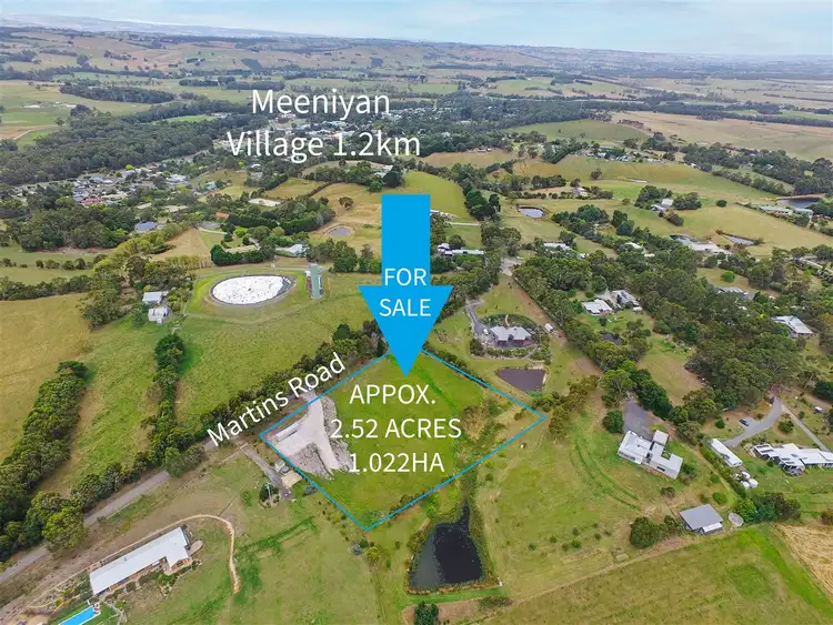 Second view of Homely land listing, 25 Martins Road, Meeniyan VIC 3956