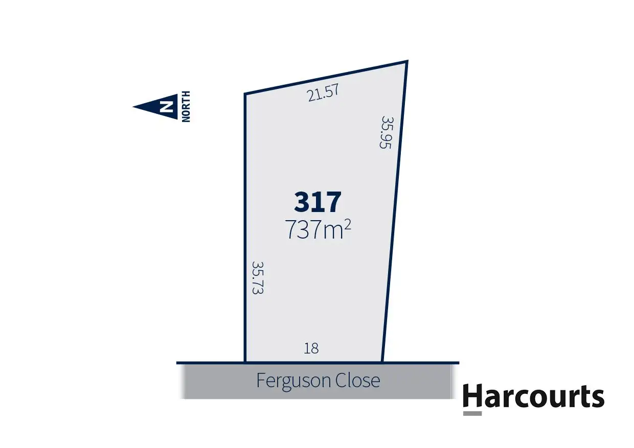 Main view of Homely land listing, Lot 317 Ferguson Close, Horsham VIC 3400