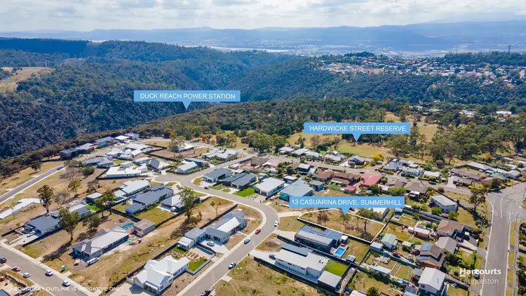 Second view of Homely land listing, 13 Casuarina Drive, Summerhill TAS 7250