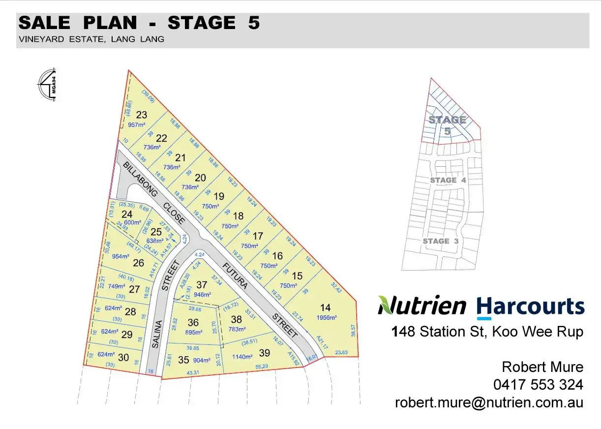 Main view of Homely land listing, Lot 39 Futura Street, Lang Lang VIC 3984