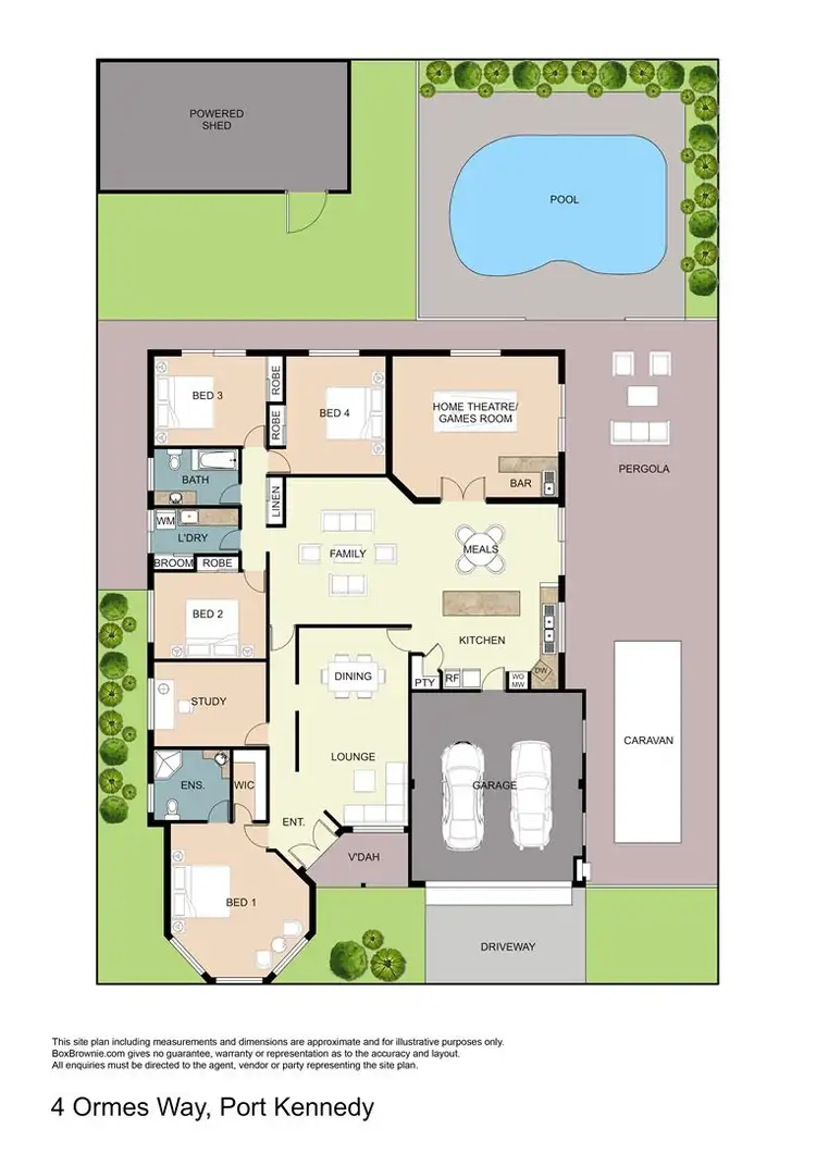 Third view of Homely house listing, 4 Ormes Way, Port Kennedy WA 6172