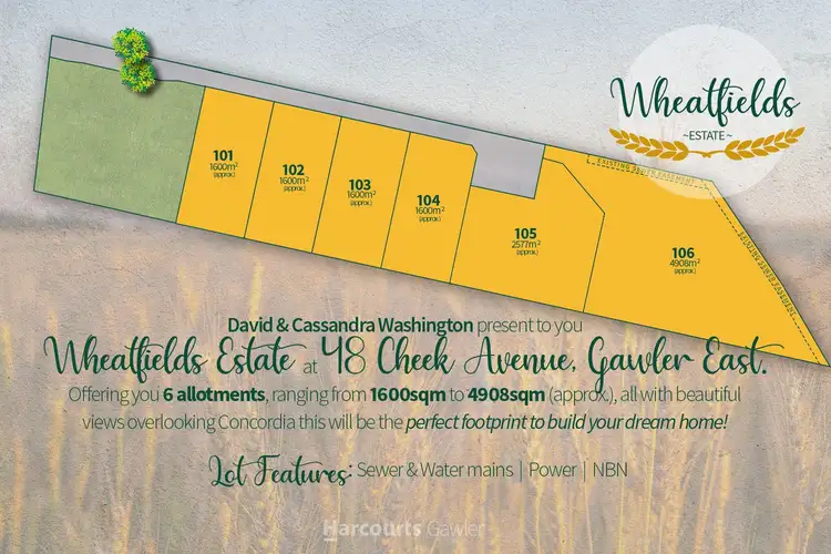 Third view of Homely land listing, Lot 101, LOT Lot 101, 48 Cheek Avenue, Gawler East SA 5118