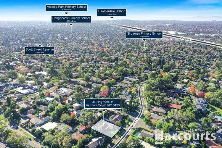Third view of Homely house listing, 44 Holyrood Drive, Vermont VIC 3133