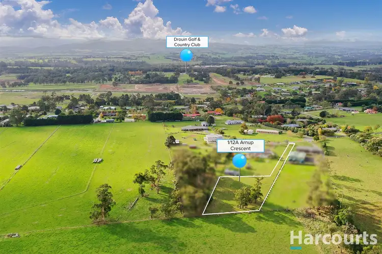 Main view of Homely land listing, Lot 2/12A Arnup Crescent, Drouin VIC 3818