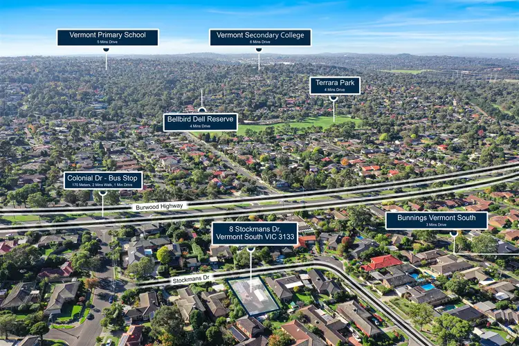 Third view of Homely house listing, 8 Stockmans Drive, Vermont South VIC 3133