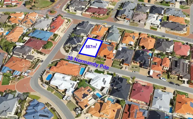 Second view of Homely land listing, 38 Normandy Parade, Currambine WA 6028