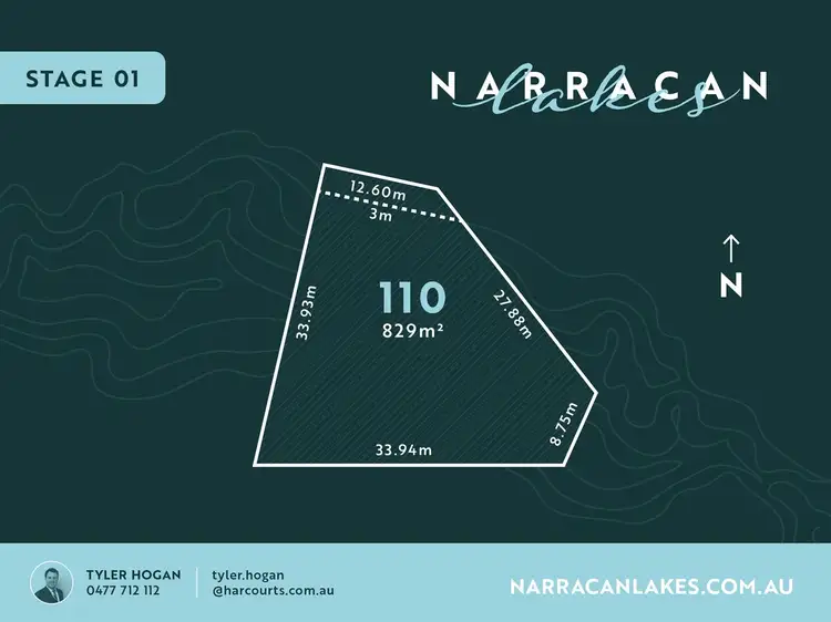 Main view of Homely land listing, Lot 110 Narracan Lakes, Newborough VIC 3825
