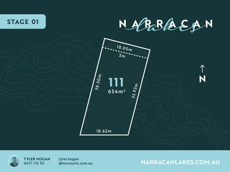 Main view of Homely land listing, Lot 111 Narracan Lakes, Newborough VIC 3825