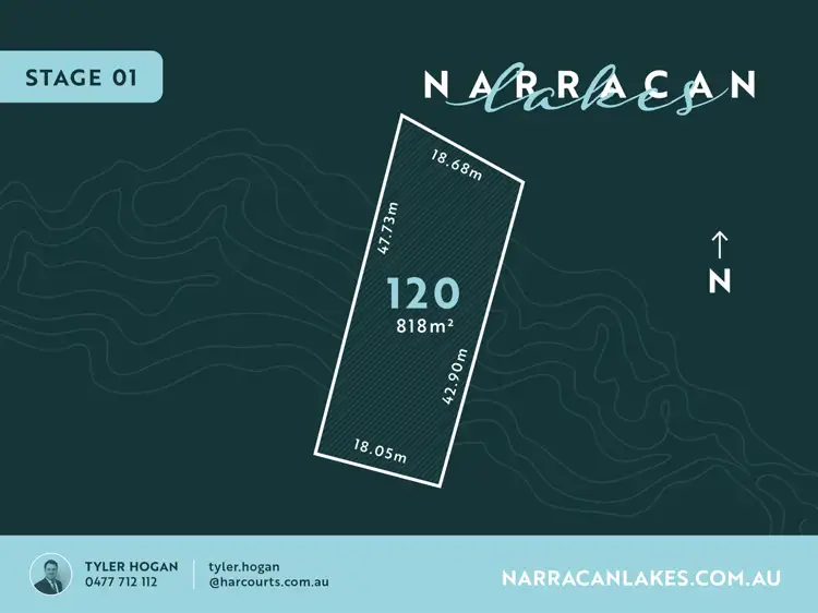 Main view of Homely land listing, Lot 120 Narracan Lakes, Newborough VIC 3825