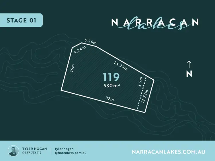 Main view of Homely land listing, Lot 119 Narracan Lakes, Newborough VIC 3825