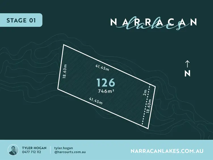 Main view of Homely land listing, Lot 126 Narracan Lakes, Newborough VIC 3825