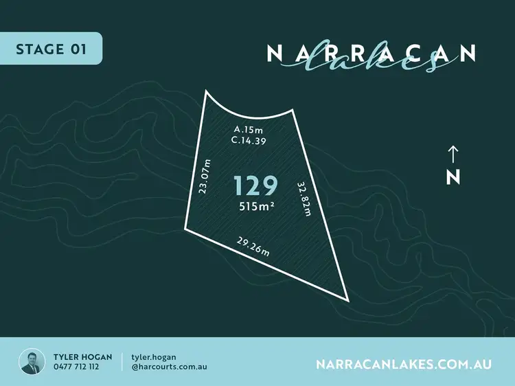 Main view of Homely land listing, Lot 129 Narracan Lakes, Newborough VIC 3825