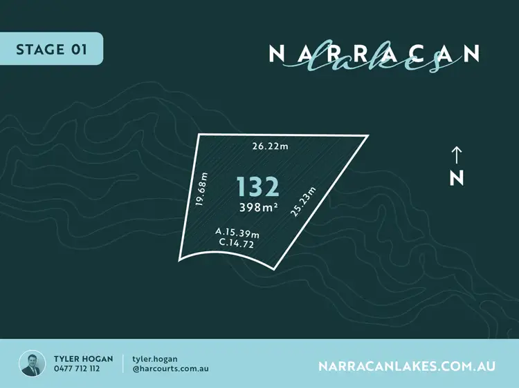 Main view of Homely land listing, Lot 132 Narracan Lakes, Newborough VIC 3825