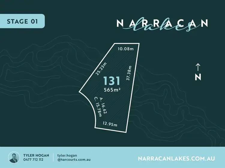Main view of Homely land listing, Lot 131 Narracan Lakes, Newborough VIC 3825