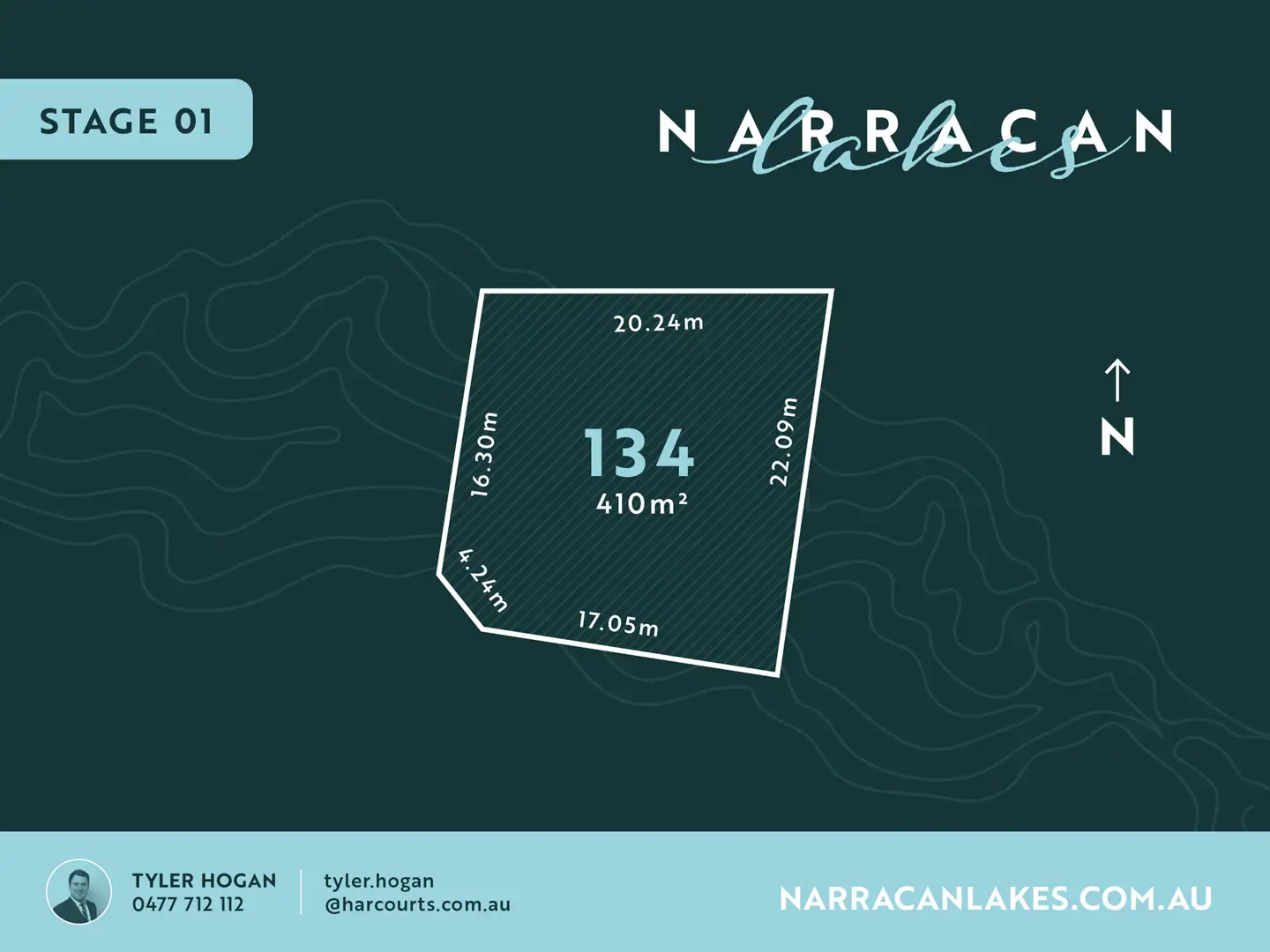 Main view of Homely land listing, Lot 134 Narracan Lakes, Newborough VIC 3825