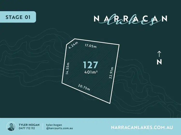 Main view of Homely land listing, Lot 127 Narracan Lakes, Newborough VIC 3825