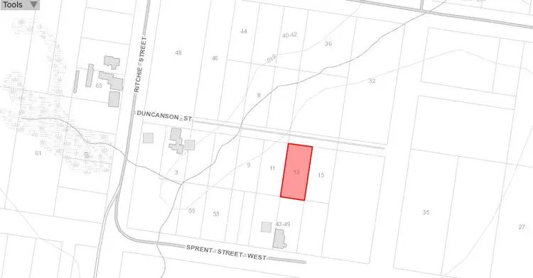 Third view of Homely land listing, 13 Duncanson St, Waratah TAS 7321