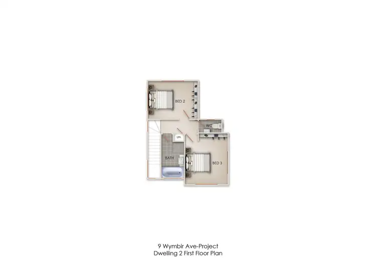 Fifth view of Homely townhouse listing, 2-3/9 Wymbir Avenue, Preston VIC 3072