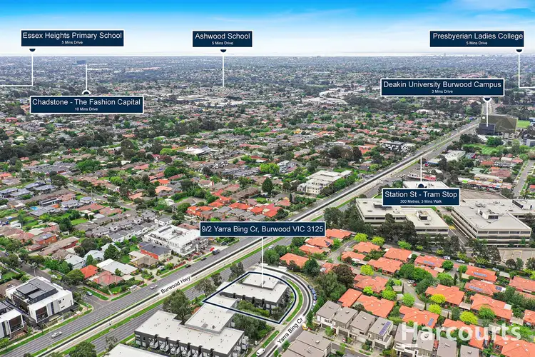Second view of Homely apartment listing, 9/2 Yarra Bing Crescent, Burwood VIC 3125