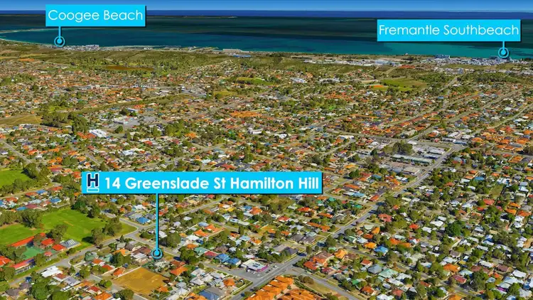 Second view of Homely house listing, 14 Greenslade Street, Hamilton Hill WA 6163