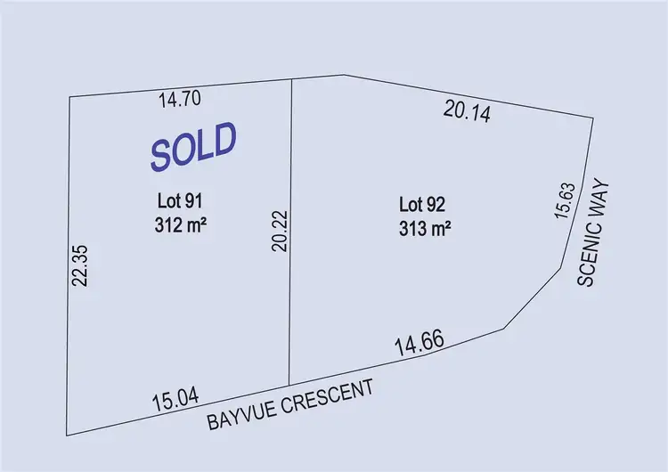 Lot 91, 20 Scenic Way, Ridgehaven SA 5097