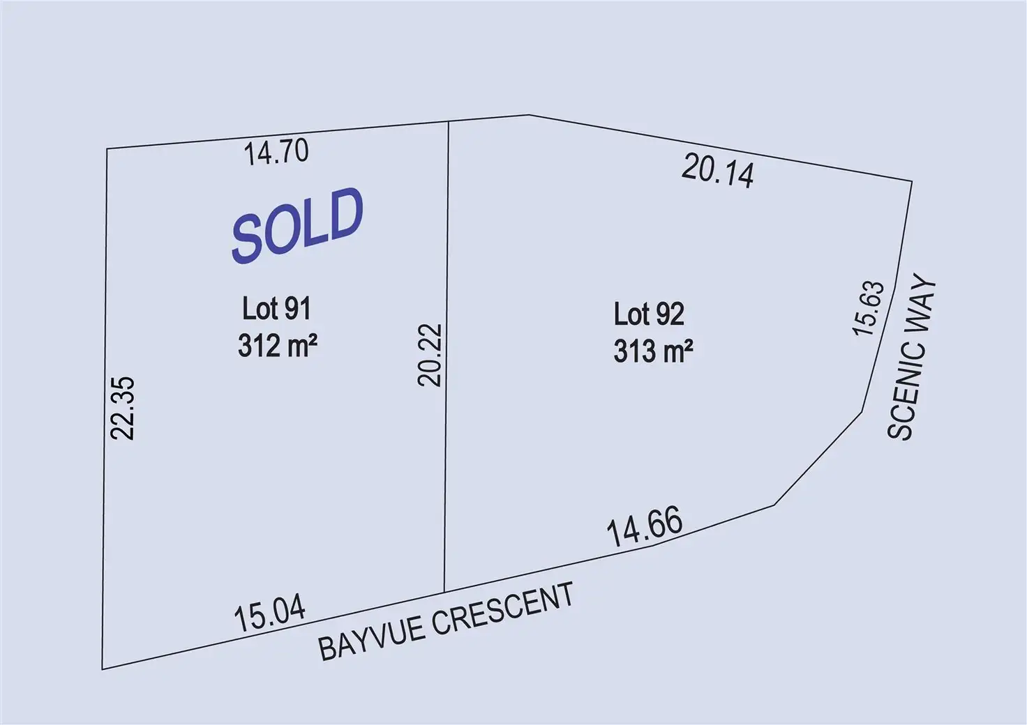 Main view of Homely land listing, Lot 91, 20 Scenic Way, Ridgehaven SA 5097