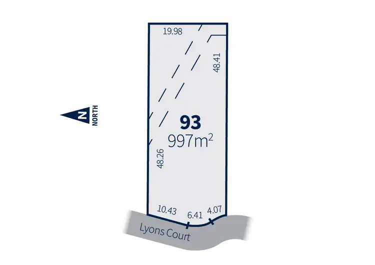 Main view of Homely land listing, (Lot 93) 9 Lyons Court, Horsham VIC 3400