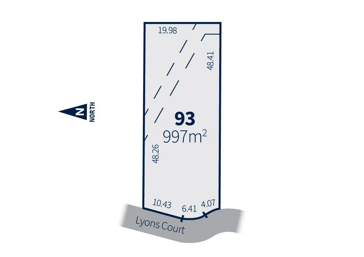 Main view of Homely land listing, (Lot 93) 9 Lyons Court, Horsham VIC 3400