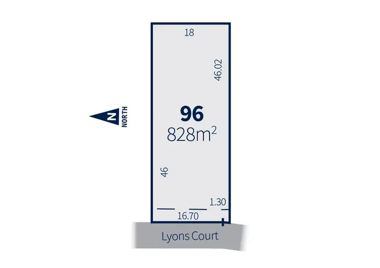 Main view of Homely land listing, (Lot 96) 3 Lyons Court, Horsham VIC 3400
