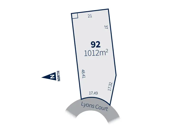 Main view of Homely land listing, (Lot 92) 11 Lyons Court, Horsham VIC 3400