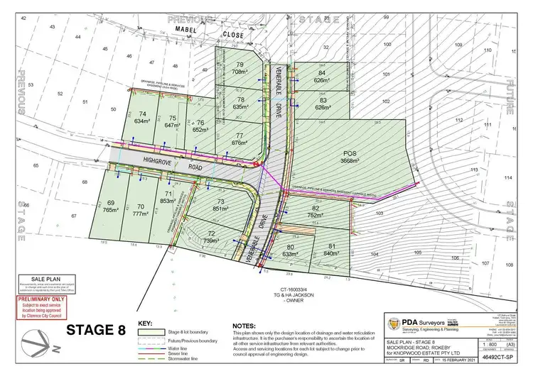 Second view of Homely land listing, Lot 75 Stage 8 Oakdowns Estate, Rokeby TAS 7019