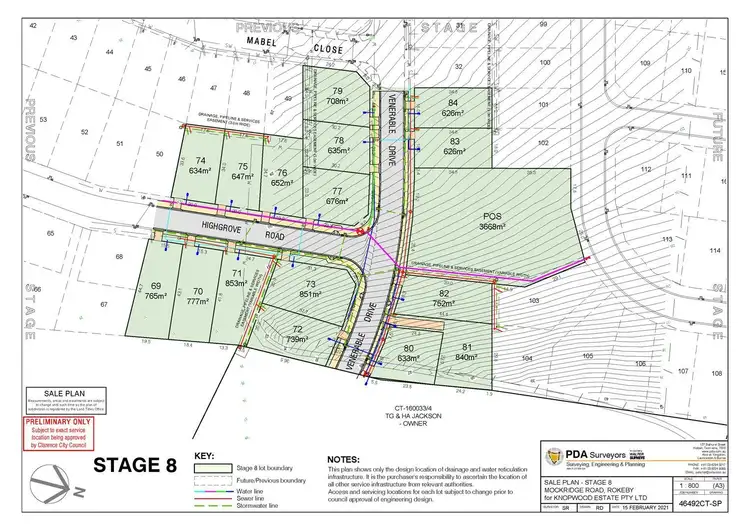 Second view of Homely land listing, Lot 74 Stage 8 Oakdowns Estate, Rokeby TAS 7019