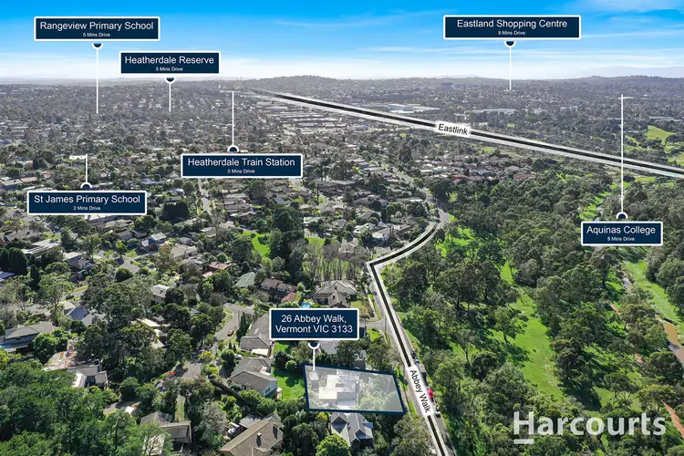 Third view of Homely house listing, 26 Abbey Walk, Vermont VIC 3133