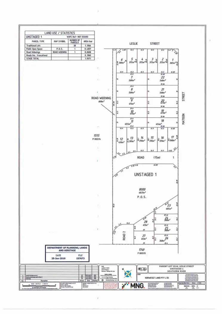 Fifth view of Homely land listing, Lot/1516 Leslie Street, Southern River WA 6110
