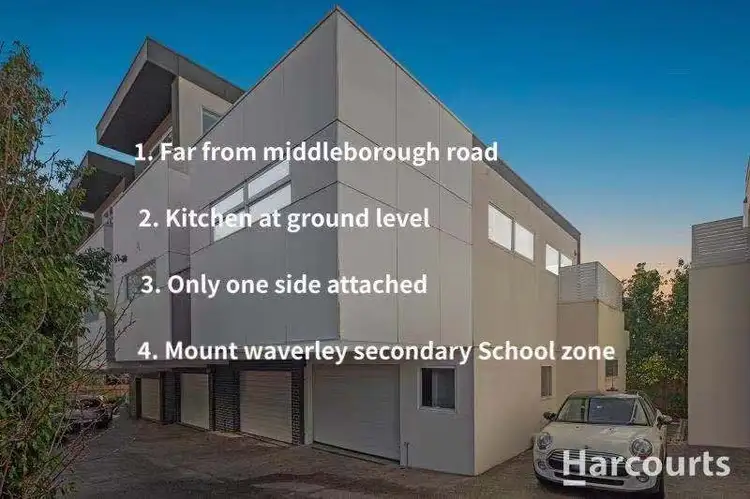 Second view of Homely townhouse listing, 5/87 Middleborough Road, Burwood VIC 3125