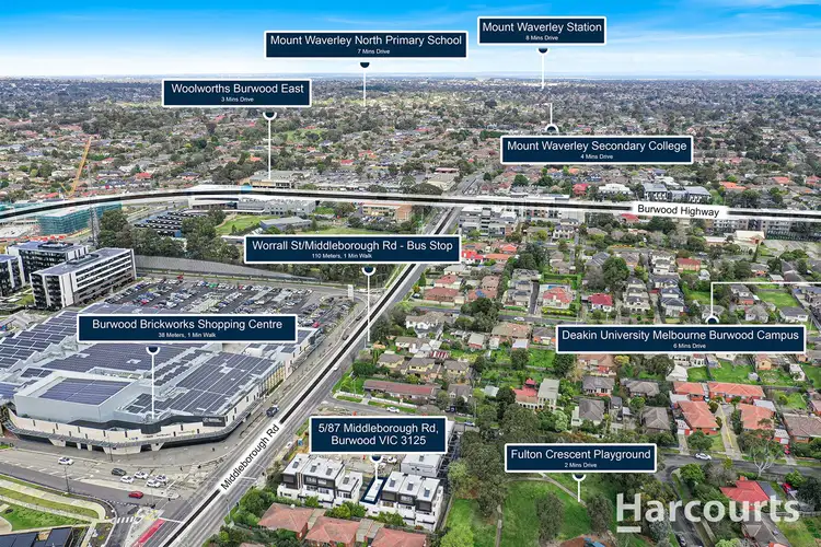 Third view of Homely townhouse listing, 5/87 Middleborough Road, Burwood VIC 3125