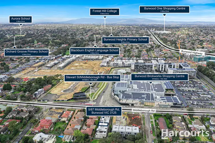 Fourth view of Homely townhouse listing, 5/87 Middleborough Road, Burwood VIC 3125