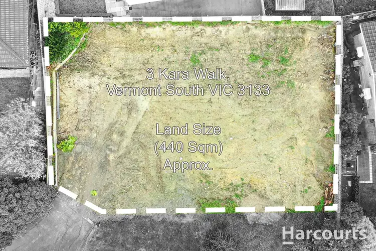 Main view of Homely land listing, 3 Kara Walk, Vermont South VIC 3133