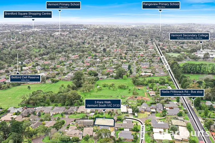 Second view of Homely land listing, 3 Kara Walk, Vermont South VIC 3133