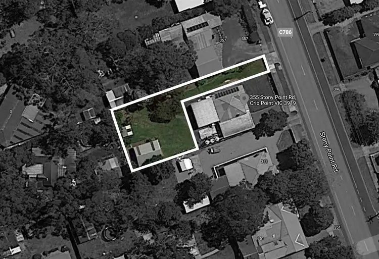 Second view of Homely land listing, 355A Stony Point Road, Crib Point VIC 3919