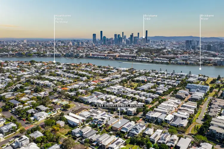 Second view of Homely unit listing, 2/84 Stuart Street, Bulimba QLD 4171