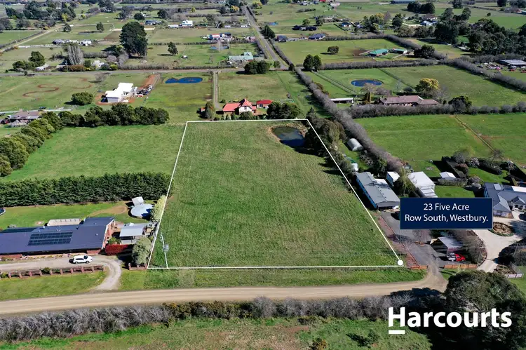Second view of Homely land listing, 23 Five Acre Row, Westbury TAS 7303