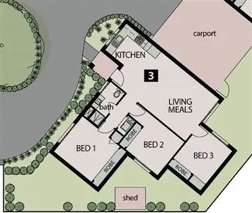 Third view of Homely unit listing, 3/190 The Boulevard, Thomastown VIC