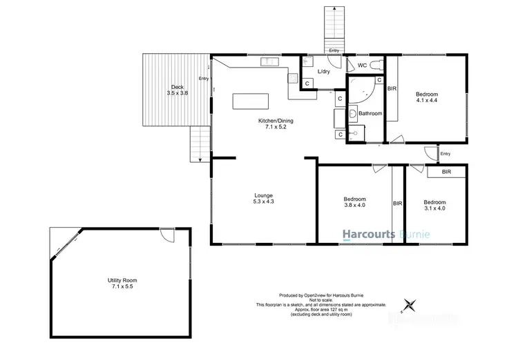 Second view of Homely house listing, 85 Bird Street, Montello TAS 7320